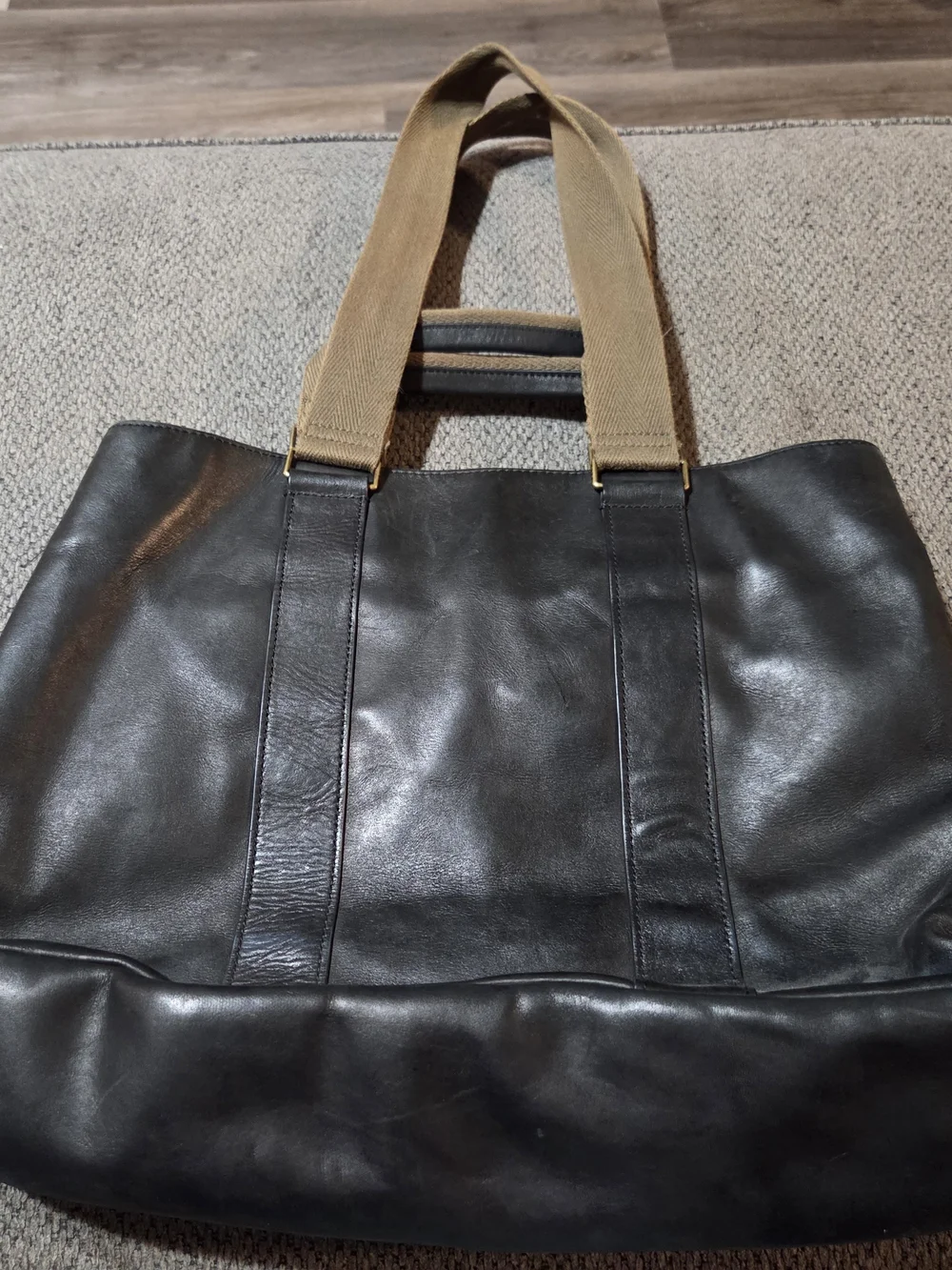 Feed Leather Work Bag